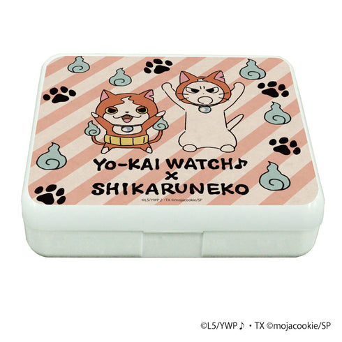 『しかるねこ×妖怪ウォッチ』小物ケース(ラムネ付き) 02/キービジュデザイン