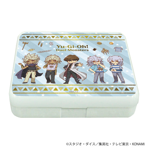 『遊☆戯☆王デュエルモンスターズ』小物ケース(ラムネ付き) 05/ブルー(レトロアート)