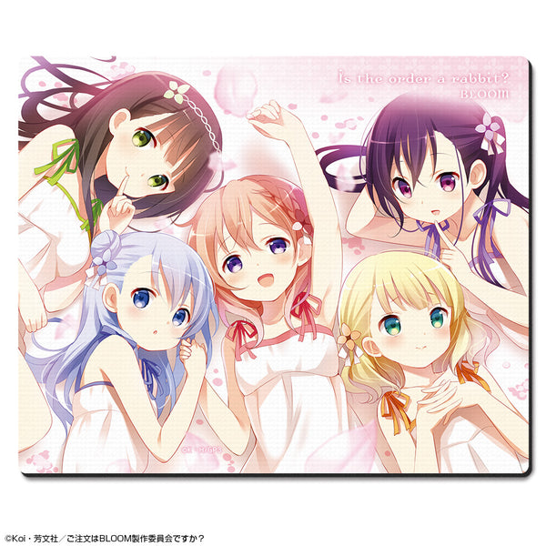 『ご注文はうさぎですか? BLOOM』ラバーマウスパッド デザイン03(集合/B)