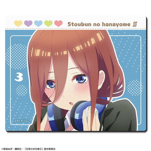 『五等分の花嫁∬』ラバーマウスパッド デザイン06(中野三玖/A)