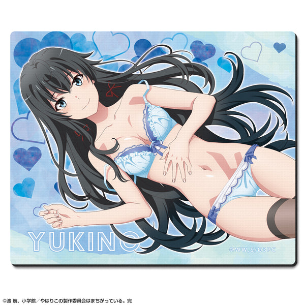 『やはり俺の青春ラブコメはまちがっている。完』ラバーマウスパッド デザイン07(雪ノ下雪乃/B)