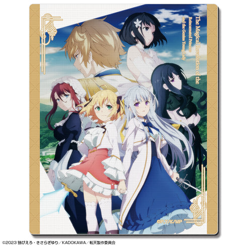 『転生王女と天才令嬢の魔法革命』ラバーマウスパッド デザイン03(集合)