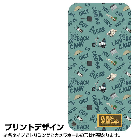 『ゆるキャン△』ゆるキャン△ キャンプグッズ 強化ガラスiPhoneケース