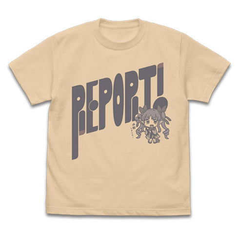 『プリンセスコネクト!Re:Dive』キョウカの「通報しました!」 Tシャツ LIGHT BEIGE