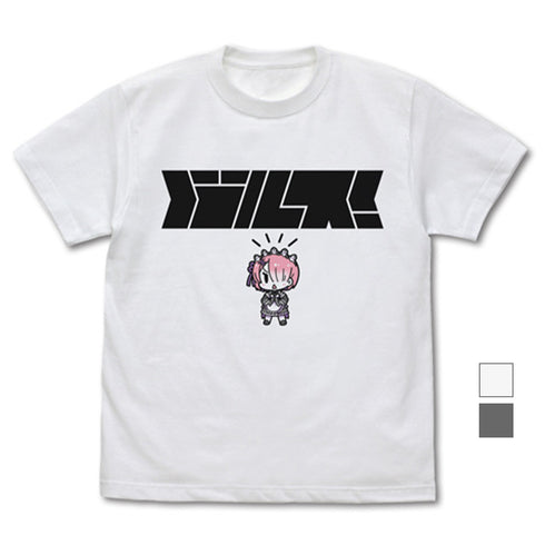 『Re:ゼロから始める異世界生活』ラムの「バルス!」Tシャツ WHITE