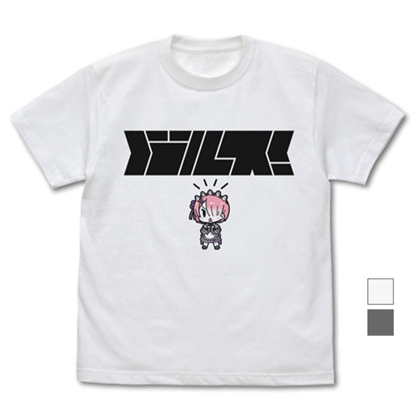 『Re:ゼロから始める異世界生活』ラムの「バルス!」Tシャツ WHITE