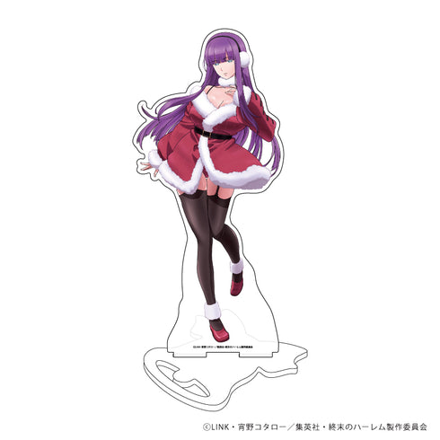 『終末のハーレム』デカキャラアクリルフィギュア 01/クリスマスver.周防美来(描き下ろし)