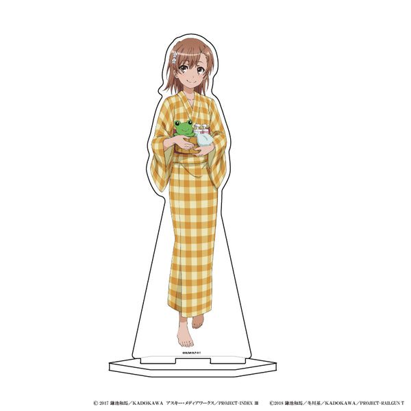 『とあるシリーズ』デカキャラアクリルフィギュア 02/御坂美琴 温泉ver.(描き下ろし)