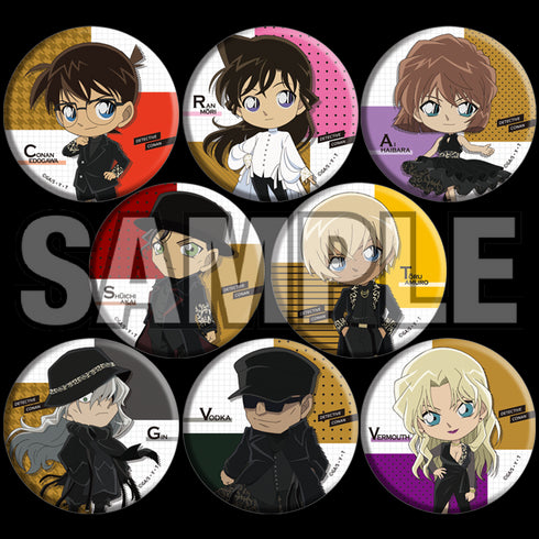 『名探偵コナン』トレーディング缶バッジ ランウェイ デフォルメ BOX