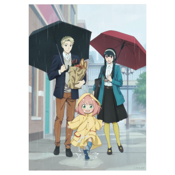 『SPY×FAMILY』布ポスター/MISSION:9「ラブラブを見せつけよ」メインビジュアル
