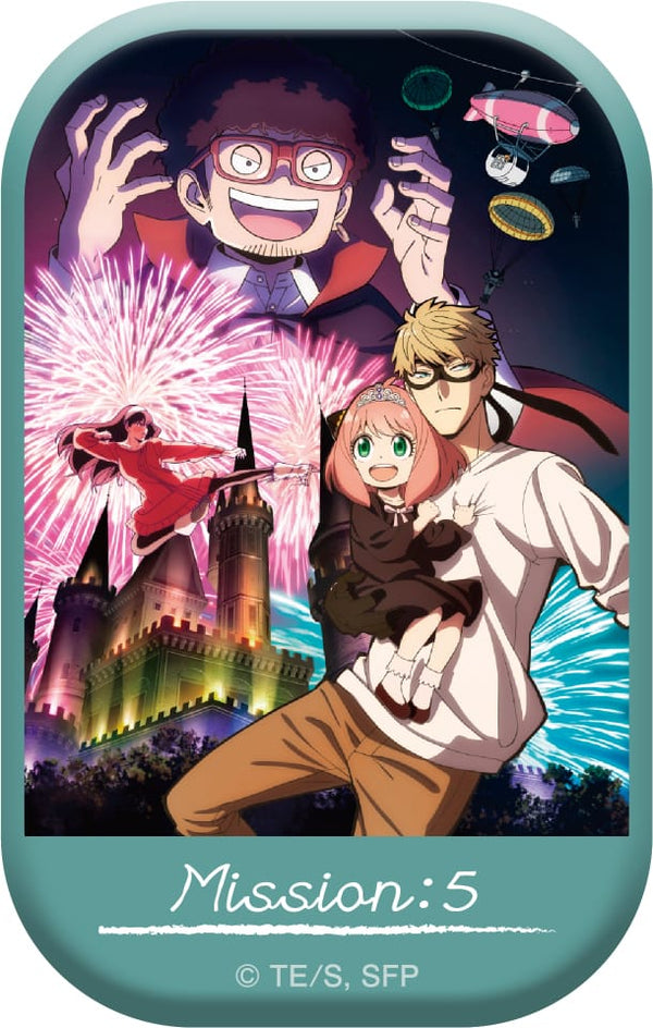 『SPY×FAMILY』スクエア缶バッジ/MISSION:5「合否の行方」メインビジュアル
