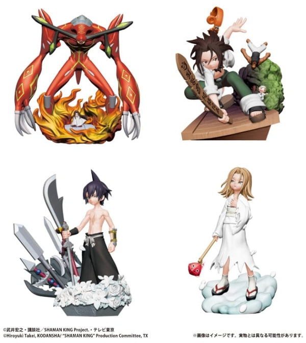 『シャーマンキング SHAMAN KING』Over Soul 彩色済みジオラマフィギュア BOX