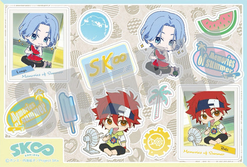 『SK∞ エスケーエイト』ウォールステッカー 喜屋武暦&馳河ランガ 夏の思い出ver.