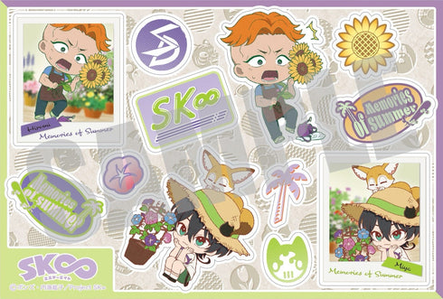 『SK∞ エスケーエイト』ウォールステッカー 知念実也&比嘉広海 夏の思い出ver.