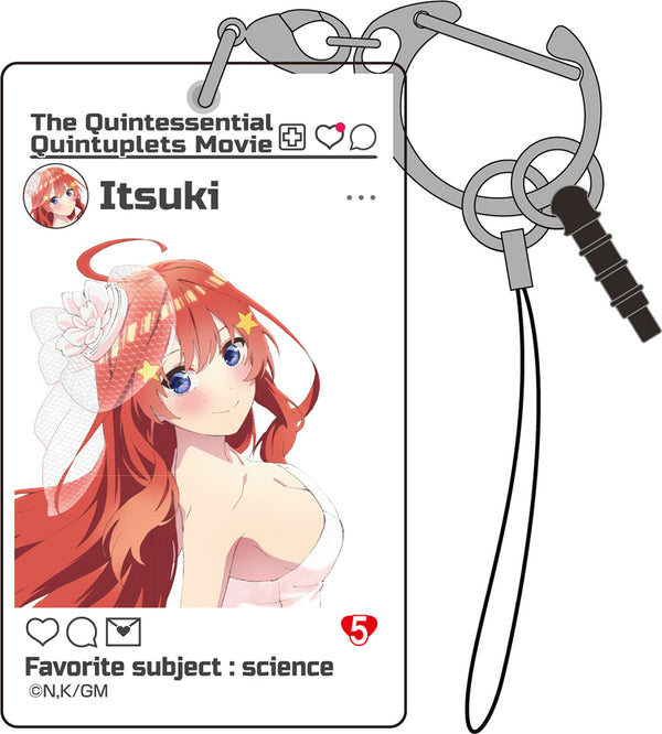 『映画 五等分の花嫁』中野五月 SNS風アクリルマルチキーホルダー