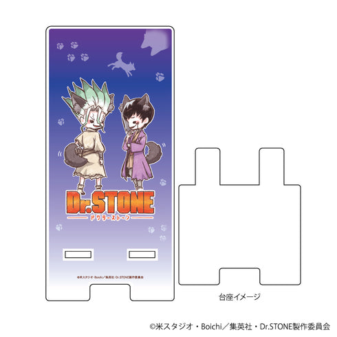 『Dr.STONE』スマキャラスタンド 04/千空&ゲン 人狼ver(グラフアート)