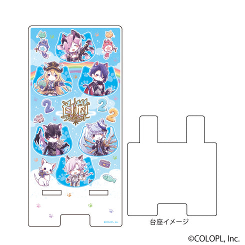 『白猫プロジェクト』スマキャラスタンド 03/集合デザイン 猫の日ver.(グラフアート)