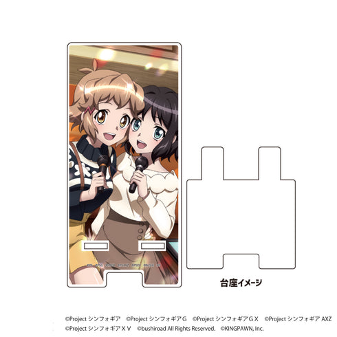 《战姬绝唱 Symphogear XD UNLIMITED》智能手机角色立牌 08/照亮未来的光 响 生日版
