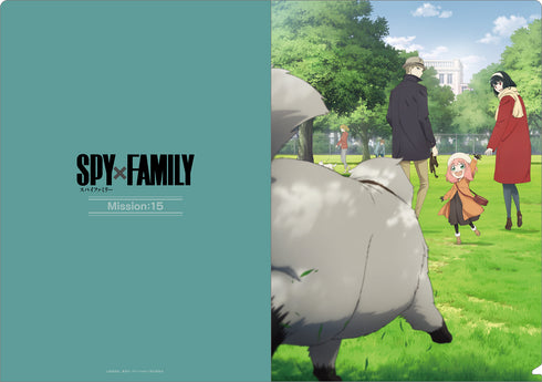 『SPY×FAMILY』メインビジュアルクリアファイルセット MISSION:13~16