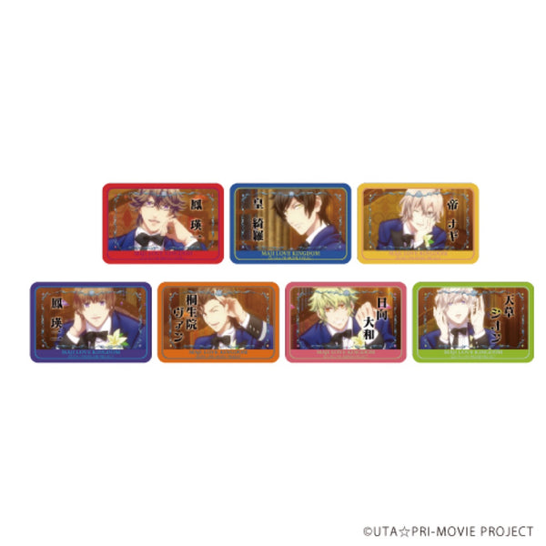 「劇場版 うたの☆プリンスさまっ♪ マジLOVEキングダム」スクエア缶バッジ(横長)02/レイジングエンターテインメント社 ボックス(全7種)(場面写)