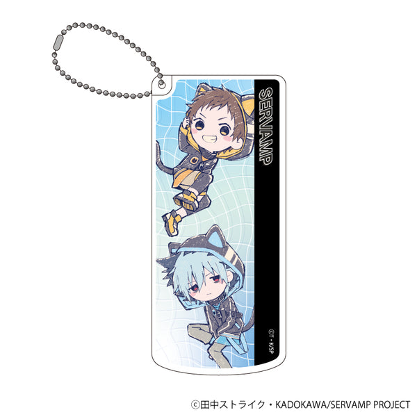 『SERVAMP‐サーヴァンプ‐』スライド式小物ケース 04/城田真昼&クロ ケモ耳サイバーver.(グラフアート)