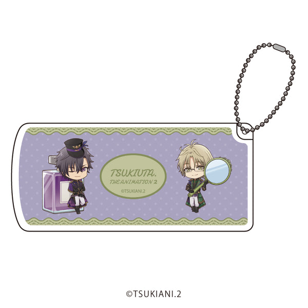 "Tsukiuta. THE ANIMATION 2" Sliding Accessory Case 03 / Hajime Mutsuki & Haru Yayoi Makeup Ver. (Photo Character)