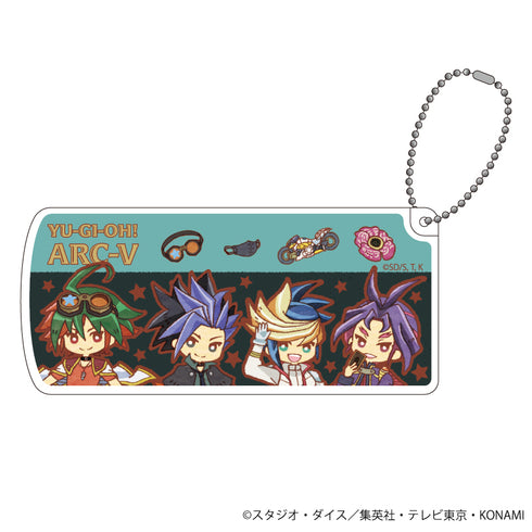 『遊☆戯☆王ARC-V』スライド式小物ケース 01/榊 遊矢&ユート&ユーゴ&ユーリ(レトロアート)