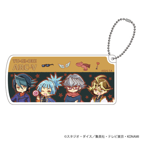 『遊☆戯☆王ARC-V』スライド式小物ケース 02/黒咲 隼&紫雲院 素良&赤馬 零児&沢渡 シンゴ(レトロアート)