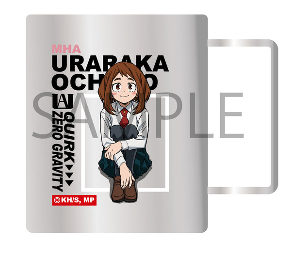 『僕のヒーローアカデミア』折りたたみハンドルステンレスマグ 麗日お茶子