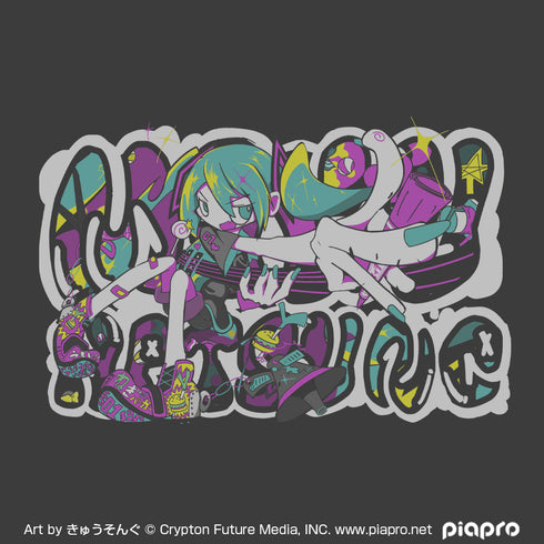 『初音ミク』初音ミク Tシャツ きゅうそんぐ Ver. SUMI
