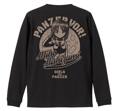 『ガールズ&パンツァー 最終章』西住みほ 袖リブロングスリーブTシャツ