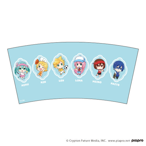 『ピアプロキャラクターズ』タンブラー 02 / スポーツver.ブルー (ミニキャラ)