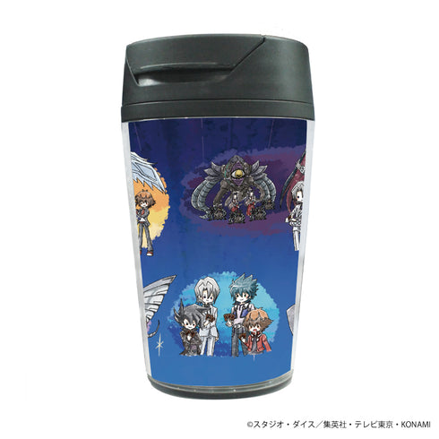 『遊☆戯☆王デュエルモンスターズGX』タンブラー 01/集合デザイン 場面写ver.(グラフアート)