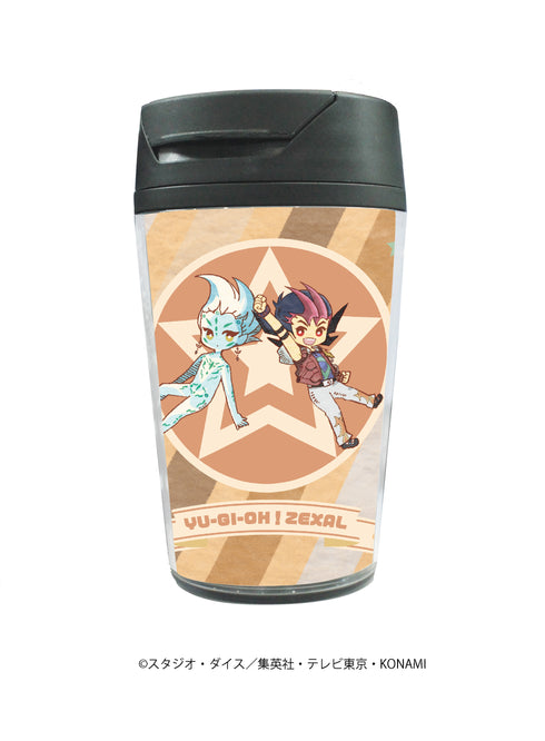 『遊☆戯☆王ZEXAL』タンブラー 02/集合デザイン(レトロアート)