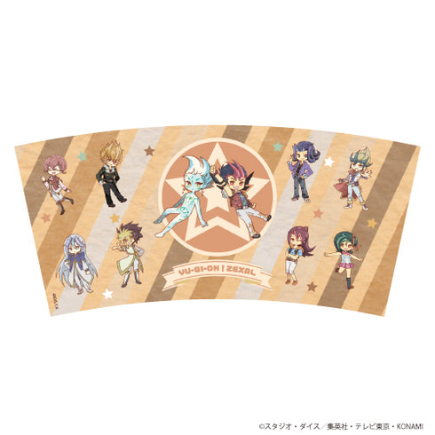 『遊☆戯☆王ZEXAL』タンブラー 02/集合デザイン(レトロアート)