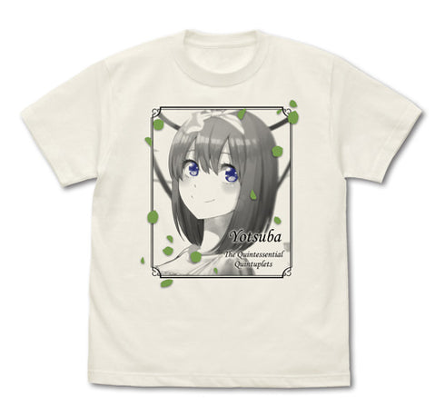 『五等分の花嫁』中野四葉 Tシャツ VANILLA WHITE