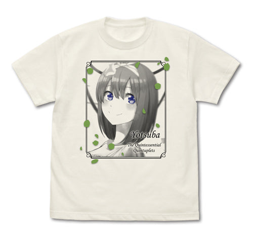 『五等分の花嫁』中野四葉 Tシャツ VANILLA WHITE