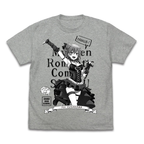 『やはり俺の青春ラブコメはまちがっている。完』結衣 Tシャツ MIX GRAY