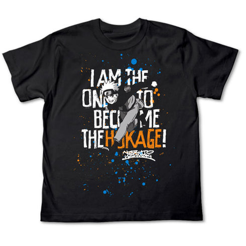 『NARUTO-ナルト- 疾風伝』ナルトTシャツ BLACK