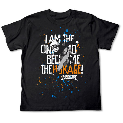 『NARUTO-ナルト- 疾風伝』ナルトTシャツ BLACK