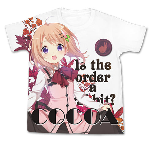 『ご注文はうさぎですか??』ココア フルグラフィックTシャツ