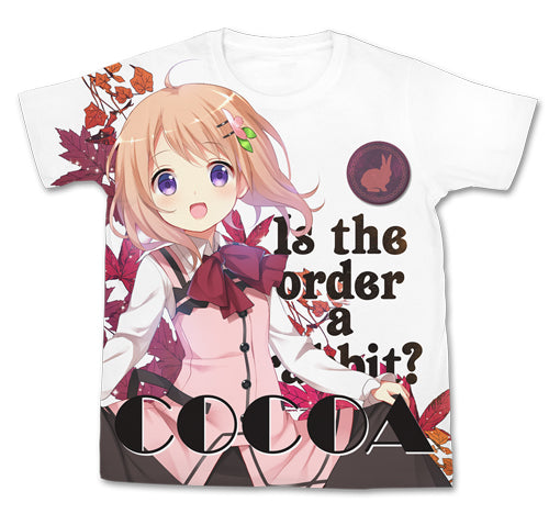 『ご注文はうさぎですか??』ココア フルグラフィックTシャツ