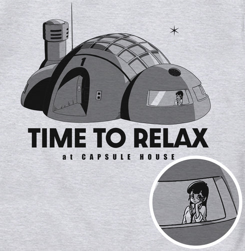 『ドラゴンボール』カプセルハウス Tシャツ ASH