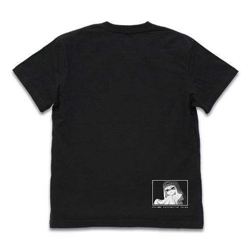 『魔王城でおやすみ』称号:マント狩り スヤリス姫 Tシャツ / BLACK