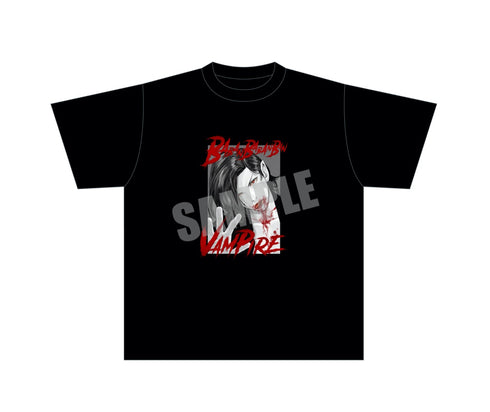 『ババンババンバンバンパイア』森蘭丸Tシャツ BLACK