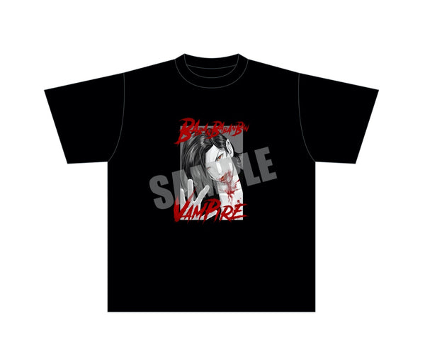 『ババンババンバンバンパイア』森蘭丸Tシャツ BLACK