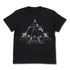 『ワンピース』おそばマスク Tシャツ BLACK