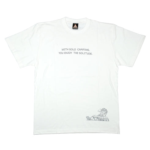 『ゆるキャン△』Tシャツ LONELINESS IS DELIGHT