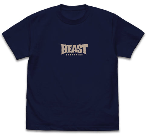 『鬼滅の刃』獣の呼吸 嘴平伊之助 Tシャツ NAVY