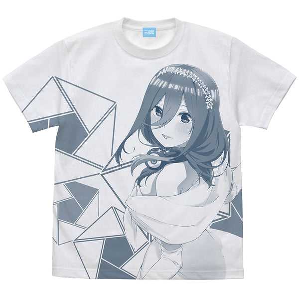 『映画 五等分の花嫁』中野三玖 オールプリントTシャツ ウェディングドレスVer.
